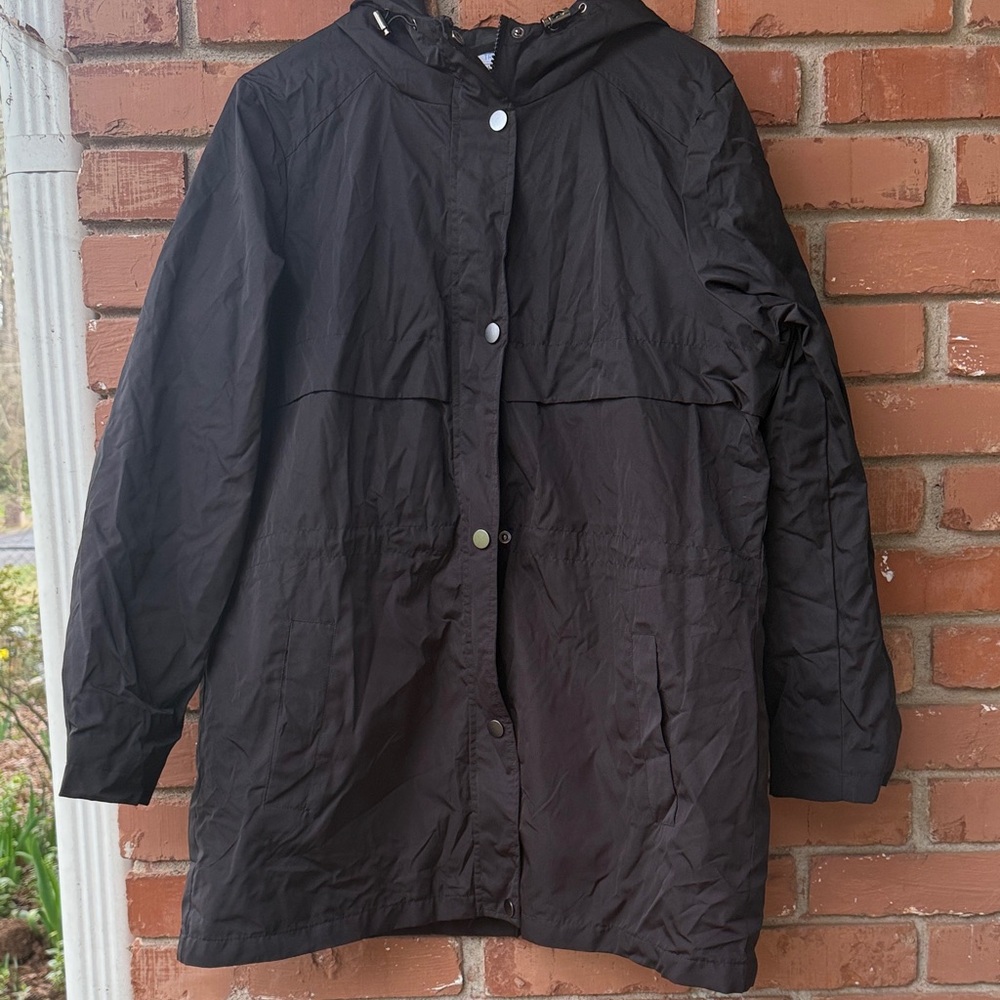 Time and Tru Women's Black Utility Jacket